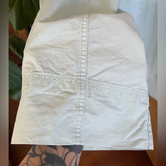 EVERLANE ORGANIC COTTON WIDE LEG ICE BLUE PANTS SZ 14 - Picture 3 of 9